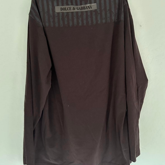 Dolce & Gabbana Long sleeve vintage xxl brown - Picture 3 of 3